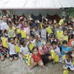 Kyocera Corporation holds an outreach reading program in North Cebu
