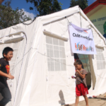 World Vision sets up child-friendly space in Itogon, Benguet