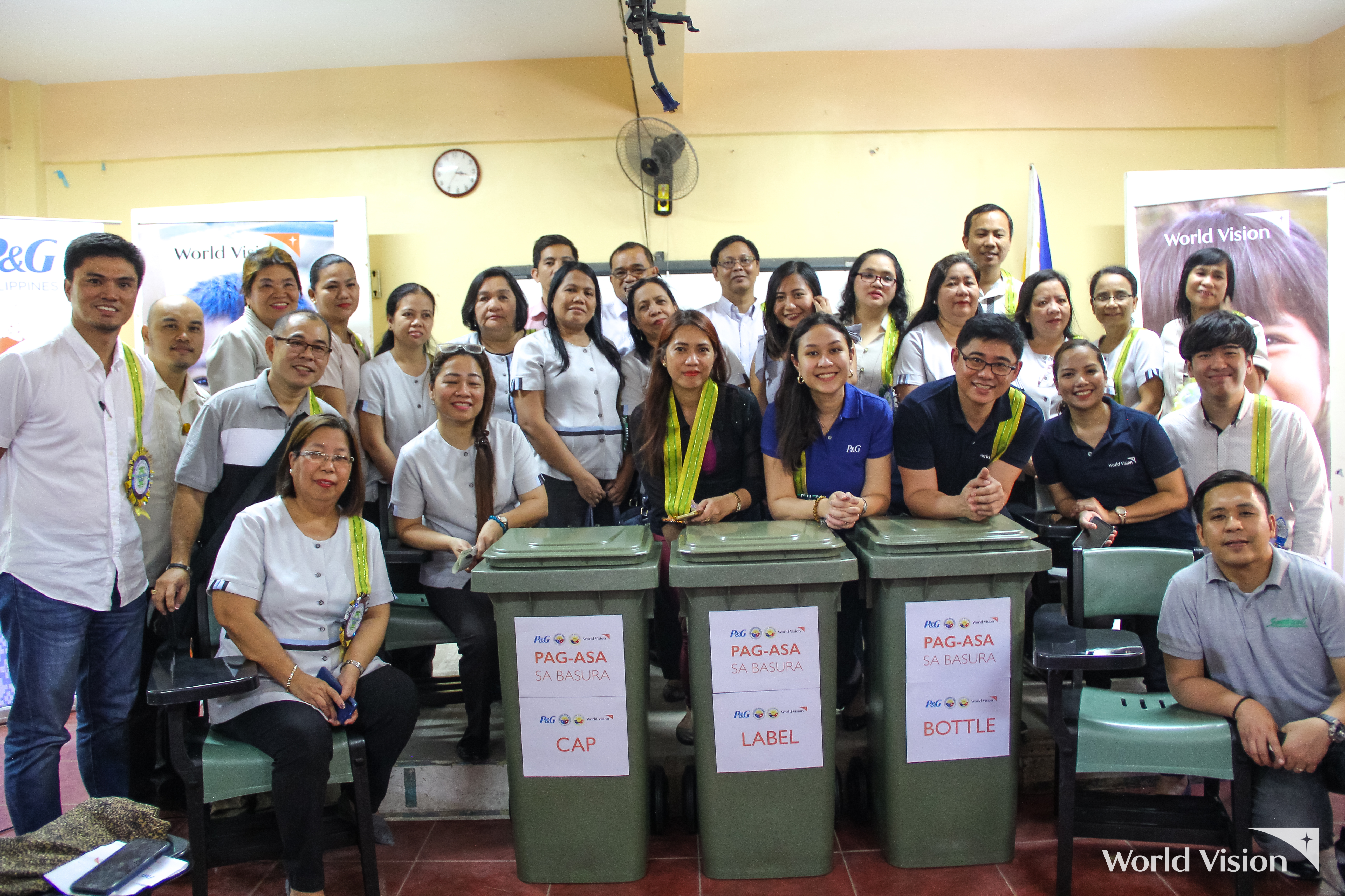 World Vision and Procter & Gamble (P&G) Philippines together with Department of Education Malabon Division Office launched the “Pag-asa sa Basura” campaign