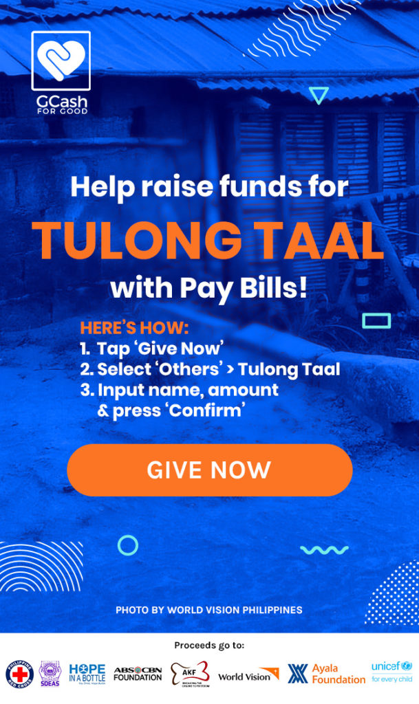 GCash #TulongTaal initiative donation turnover