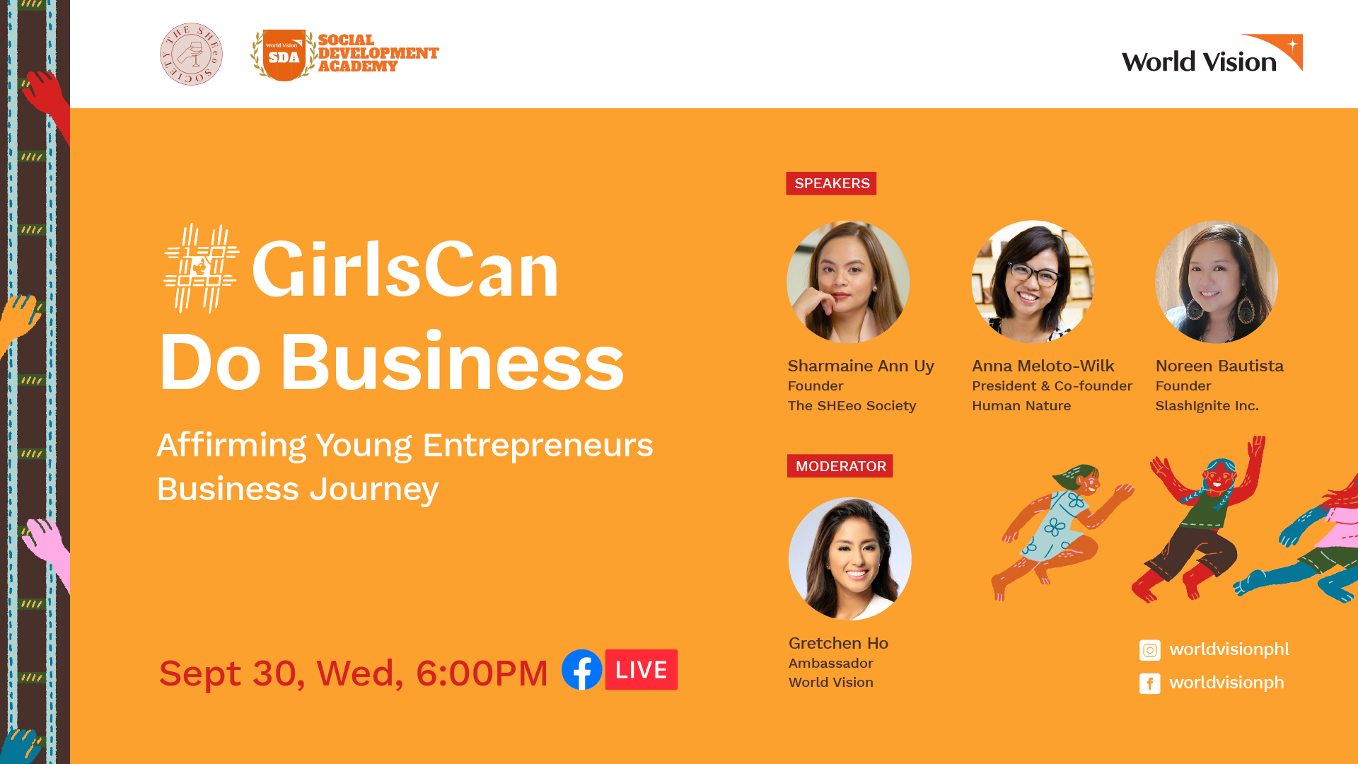 Gretchen Ho leads “#GirlsCan Do Business” webinar for World Vision’s 1000 Girls Campaign