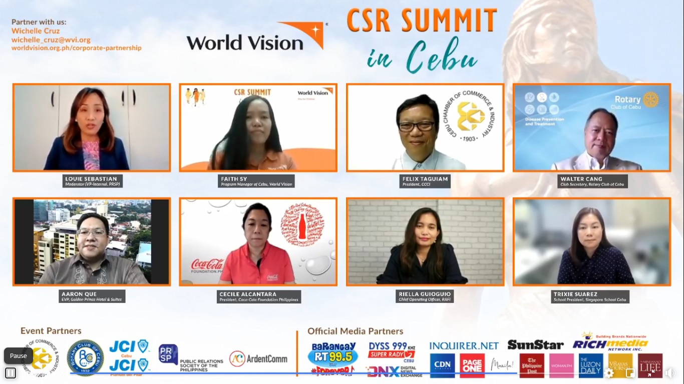 World Vision assembles top business leaders for CSR Summit in Cebu