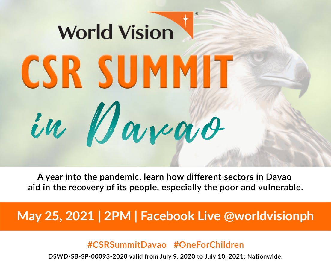 World Vision’s 3rd virtual CSR Summit puts the spotlight on meaningful initiatives in Davao