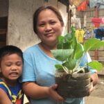 A young boy learns to love his greens after joining a nutrition program