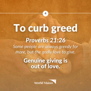 World Vision Philippines | 5 Biblical reasons why we should give