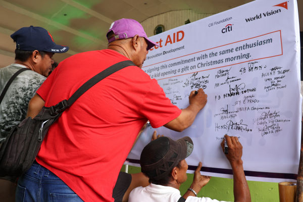 Citi Foundation, World Vision launch Project AID in Negros Occidental