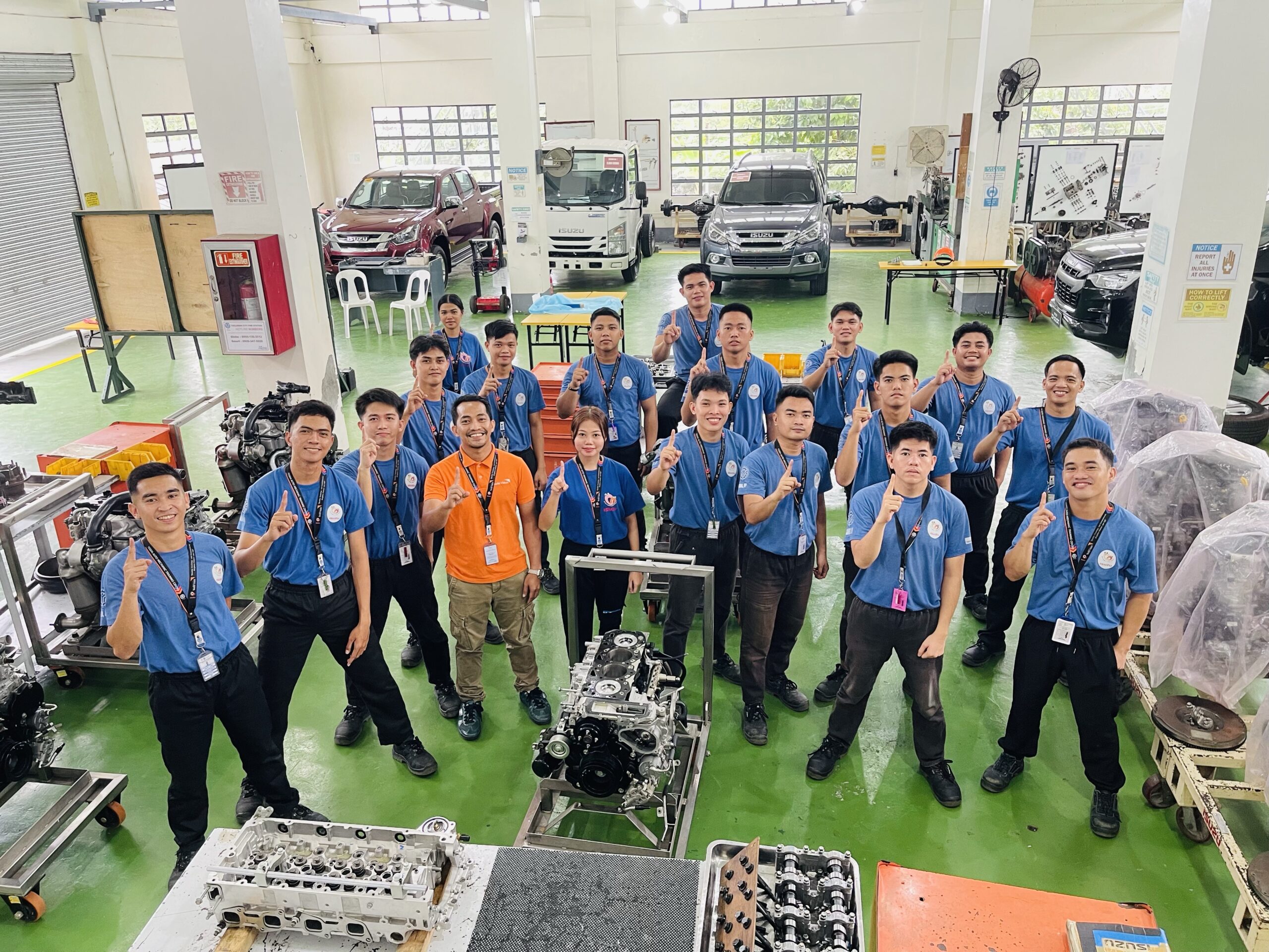 AMTraC equips young Filipinos in Tacloban for careers in automotive servicing 